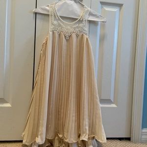 Girls Cinderella Couture Ivory Shift Dress, size 12